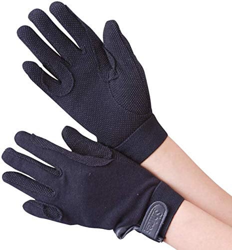 Adults Newbury Riding Gloves - Small - Black