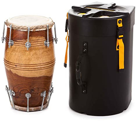 Hardcase HNDHOL15 Hardcase HNDHOL15 38,1 cm (15 Zoll) Indian Drum Case Dhol