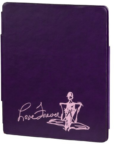 PU-Portfolio für iPad 3rd/4th Generation, Design: Donna Karan, Lila