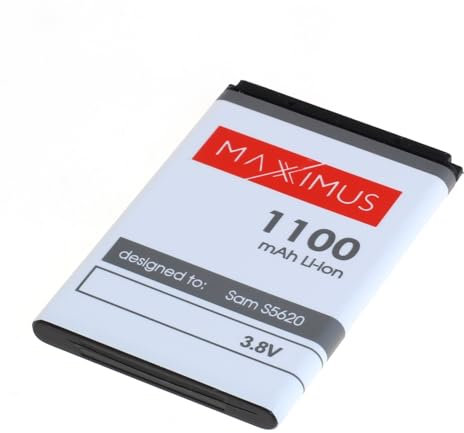 Mobilfunk Krause - Akku Maxximus für Samsung GT-S5260 / S5260 1100mAh Li-Ionen (AB463651BU)