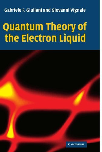 Quantum Theory of the Electron Liquid by Gabriele Giuliani (2008-06-19)