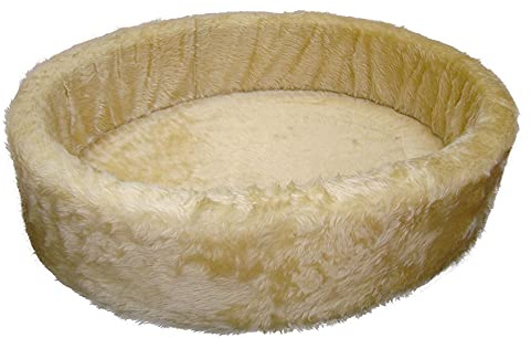 Nobby Plüschbett, beige 90 cm, 1 Stück