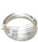 Copper Craft Wire Silver 925 Plated 10m Coil 0.6mm Thick for Jewellery Making, Crafting, Beading, and Wire Wrapping