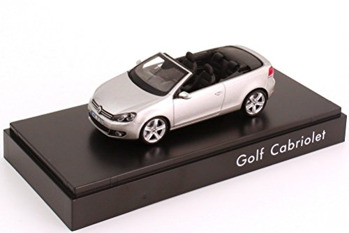 VW Golf VI Cabriolet, silber, 2011, Modellauto, Fertigmodell, Schuco 1:43
