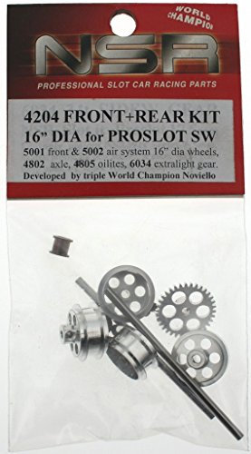 NSR Zubehör 804204 Front + Rear Kit 16 Wheels SW Proslot
