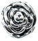 Paracord Planet Antique Silver Rose Beads for DIY Jewelry Available in Single, 5, 10 and 20 Packs (20 Pack)