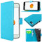 ebestStar - Cover Compatibile con iPhone 7 Plus, iPhone 8 Plus Custodia Portafoglio Pelle PU Protezione Libro Flip, Blu [Apparecchio: 158.2/158.4 x 77.9/78.1 x 7.3/7.5mm, 5.5'']