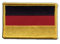 Aufnäher Patch Flagge Deutschland - 8 x 6 cm
