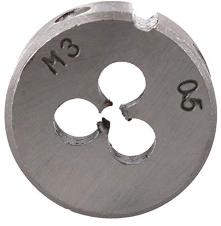 M3 x 0.5mm Metric Die Nut, Tungsten Steel, Thread Cutter 1 (25mm) TD069