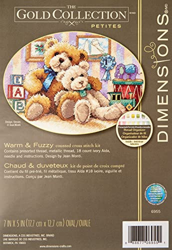 DIMENSIONS 6955 Warm & Fuzzy, Ivory