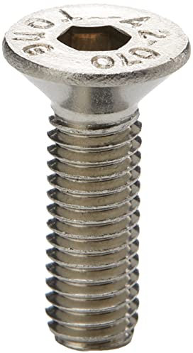 AHCA2 Stainless Steel Socket Countersunk Screw Allen Key Bolts M6 6mm x 20mm (Pack of 50)