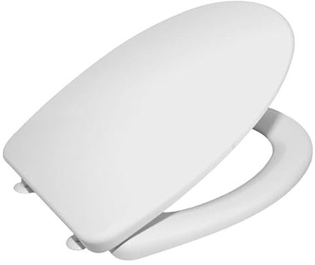 Gala elia - Asiento elia con caida amortiguado para inodoro blanco