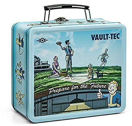 FanWraps Fallout Shelter Vault-Tec Prop Replica Tin Tote