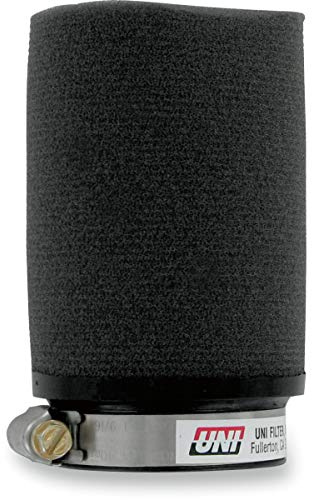 Uni Filter up4200 schwarz universal Urethan Flansch gerade Clamp On Pod Filter