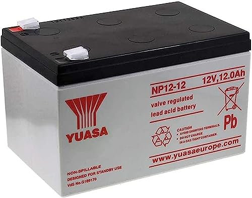 Yuasa NP12-12 Chargeur Blanc