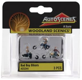 Woodland Spur N - Bad Boy Bikers 3 Stück