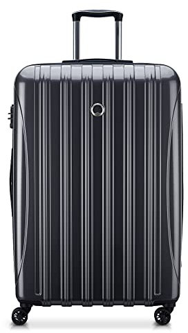 DELSEY PARIS - HELIUM AERO - Valise rigide - 4 double roues - 81x53x32cm - XL - Titanium
