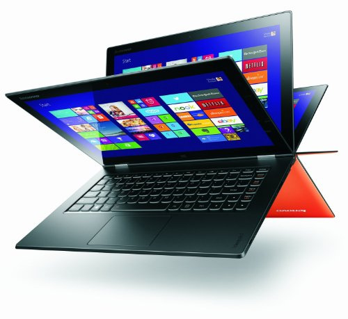 Lenovo Yoga 2 Pro 13.3-inch Touchscreen Laptop - Orange (Intel Core i7 4500U 1.8GHz Processor, 8GB RAM, 256GB SSD, LAN, WLAN, BT, Webcam, Integrated Graphics, Windows 8.1 Home Premium)