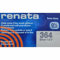 1 x Renata Watch Battery 0% Mercury Silver Oxide 364 (SR621SW)