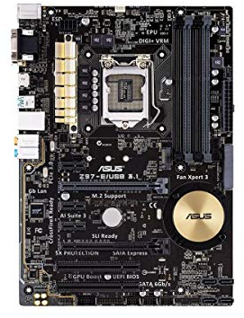 ASUS ATX DDR3 2600 LGA 1150 Motherboard Z97-E/USB 3.1