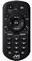 JVC RM-RK258 Fernbedienung für Multimedia-Receiver schwarz