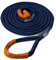 Seilflechter Kinetik-Kernmantelseil, Abschleppseil, 24 mm, 8 m lang, schwarz/blau, BL 8.000 daN (ca. KG), Dehnung >25% !