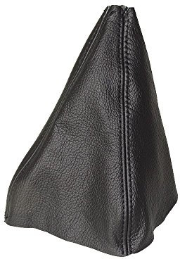Schaltmanschette Schaltsack Leder Schwarz