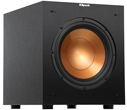 Klipsch R-10 SW Subwoofer, Farbe: schwarz