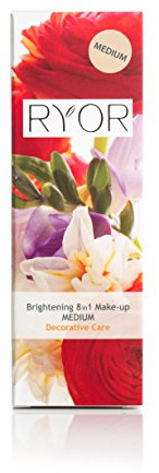 RYOR Decorative Care Brightening Foundation 8 In 1 Color Medium 1 oz
