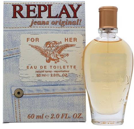 Replay Jeans Original for Her Perfume con vaporizador - 61 ml