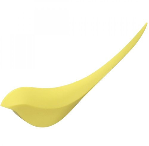 D&D - Coupe papier pa design birdie jaune, moderne, 10 x 1 x 4.6 cm, Jaune, Plastique PBT