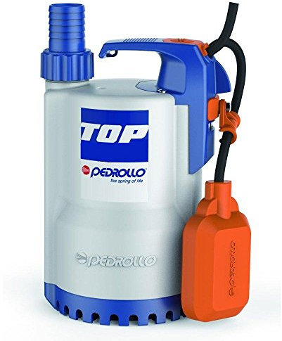 POMPA Sommergibile Acque Chiare 0,75Hp TOP3 Cavo 5m Galleggiante 220V Pedrollo