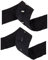 NEOTRIMS Hook And Eye Tape Trimming, 100% Soft Cotton, Non Rust Quality Fastening, Costume, Corsets Bustier, Lingerie, Basques Black 1 Yard
