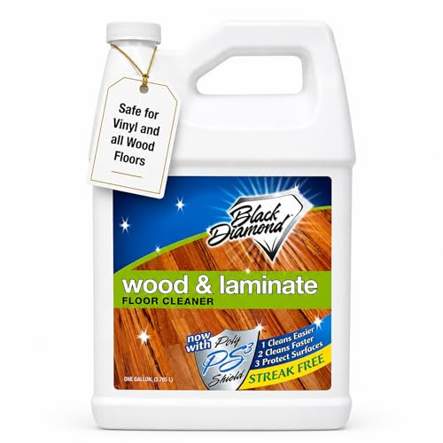 Wood and Laminate Floor Cleaner: for Hardwood, Real, Natural and Engineered Flooring, Biodegradable Safe for Cleaning All Floors.