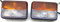 APSMOTIV Massey Ferguson Indicator Blinker Front Side Indicator Light Lamp Assembly set Massey Ferguson Deutz Fahr Tractor 1673840M91 1673841M91 1678580M91 1678840M91 Tractor Lights