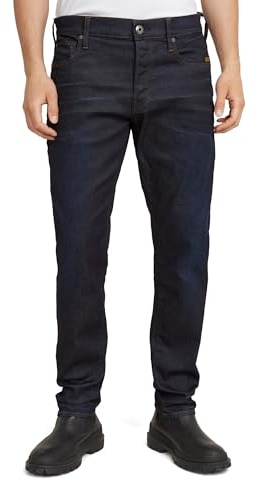 G-STAR Homme Jean 3301 Regular Tapered, Bleu (DK Aged 51003-7209-89), 32W / 36L