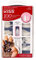 KISS 100 Full-Cover Manicure Kit, Long Length Long Stiletto Fake Nails, Longer Lasting, 10 Sizes with Maximum Speed Nail Glue