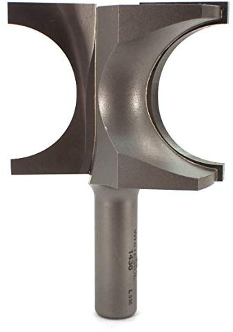Whiteside Router Bits 1436 Half Round Bit with 3/4-Inch Radius and 1-7/8-Inch Cutting Length