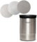 Westmark Espolvoreador decorativo, Con 4 plantillas de motivos, Capacidad: 250 ml, ø 7,5 cm, Acero inoxidable, 62842260