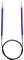 KnitPro International Rundstricknadel ZING 4,00 mm saphir 40 cm, Blau