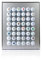 KNIX Premium Golfball Setzkasten aus Aluminium für 48 Golfbälle - Schaukasten, Golf-Regal Vitrine Display passionierte Golfer