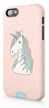 Tirita Compatible with iPhone 6 & 6s Hard Case Phone Cover Unicorn Mythological Animal Rainbow Trendy Fashion Gift Present Cute Design
