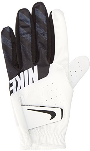 Nike Herren Left Regular Golf Handschuhe, Weiß (White / Black), M/L