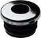 VILLEROY & BOCH Urinalverbinder für Einlocheinlauf (Standard) Gummi schwarz mit Rosette 18-5mm Durchmesser