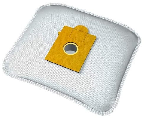 McFilter I 10 Staubsaugerbeutel geeignet für Siemens Big Bag 3 l Serie, Gr. Typ K, VZ 71 AFK, SBM 12 I Vlies Beutel mit stabiler Pappdeckscheibe und Staubverschluss I 5-lagig