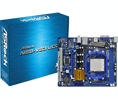 ASRock N68-VS3 UCC Carte mère AMD Micro ATX Socket AM3