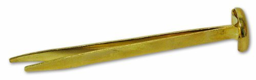 Chapuis AP30 Set om 20 runda huvudklämmor – mässing stål – diameter 9 mm – längd 30 mm