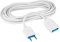 POLY POOL - PP0377.1S Prolunga Elettrica Bianca 250V Cavo Elettrico Estensibile 5 Metri - Spina Elettrica Italiana 10A 2P - Presa Elettrica Italiana 10A 2P - Prolunga 5 Metri Bianca 100% Made in Italy