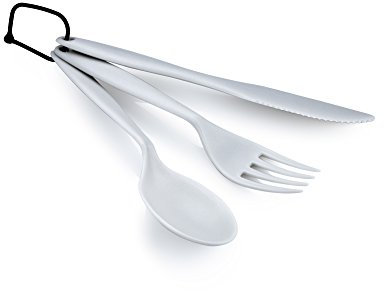 Gsi Outdoors 70502 Set de Cubiertos, Unisex Adulto, Negro, Talla Única