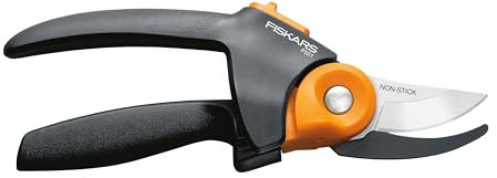 Fiskars Astschere mit Ratsche, 3/4-Zoll-Bypass-Gartenschere, PowerGear-Design, das bei jedem Schnitt 3 x mehr Leistung bietet